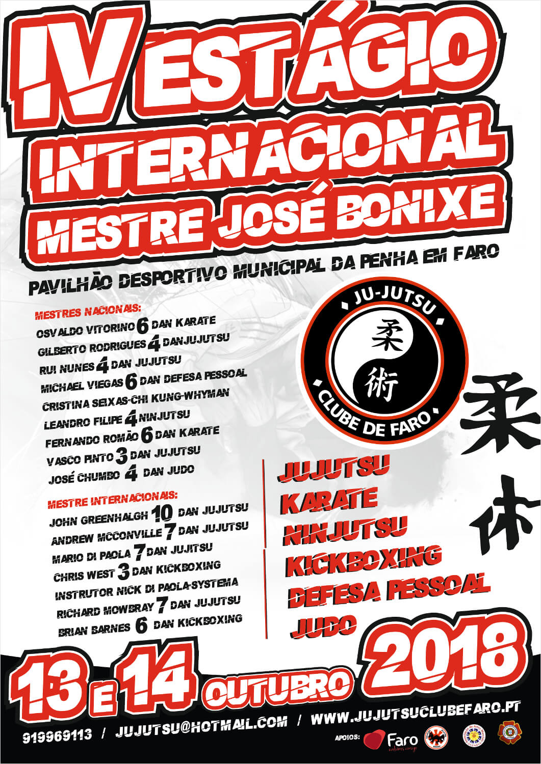 IV Estágio Internacional Mestre José Bonixe